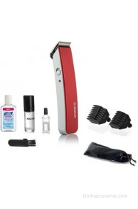 Nova Cordless NHT 1045 R Trimmer For Men(Red)